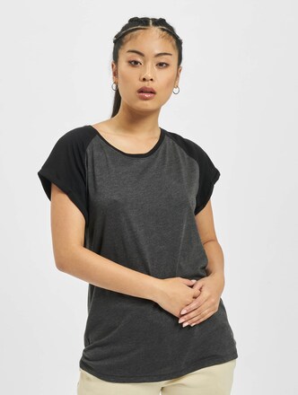 Ladies Contrast Raglan Tee
