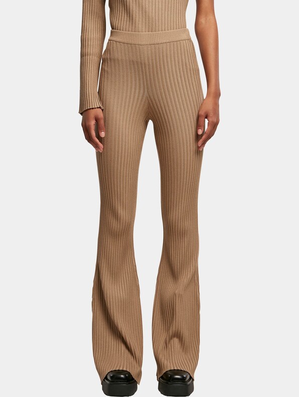 Ladies Flared Rib Knit -2