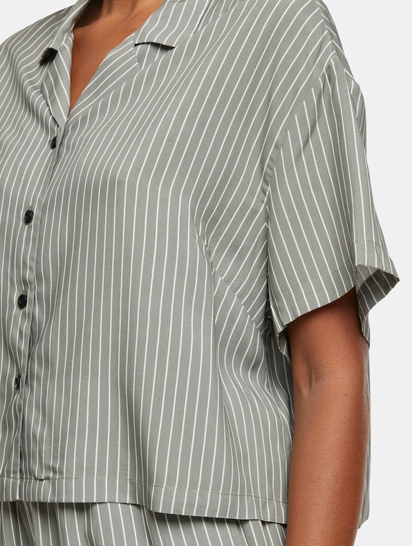 Urban Classics Ladies Viscose Resort Shirt-4