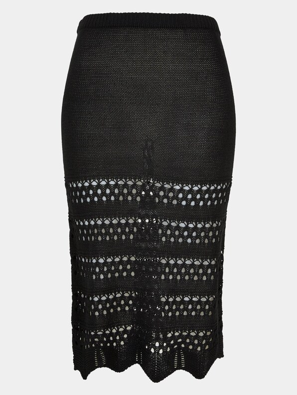 Ladies 3/4 Crochet Knit-3