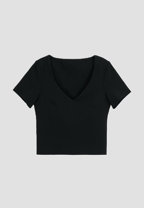 Sense Short Sleeve Bralette-7
