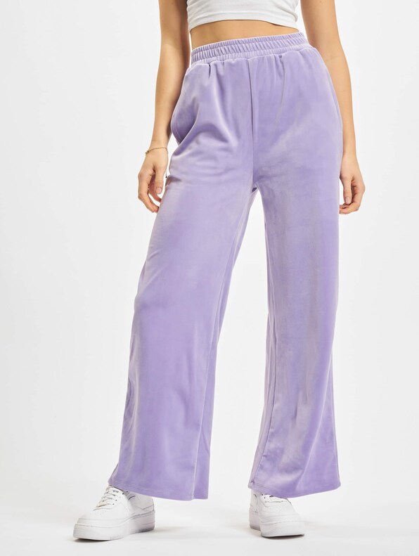 Ladies High Waist Straight Velvet-2