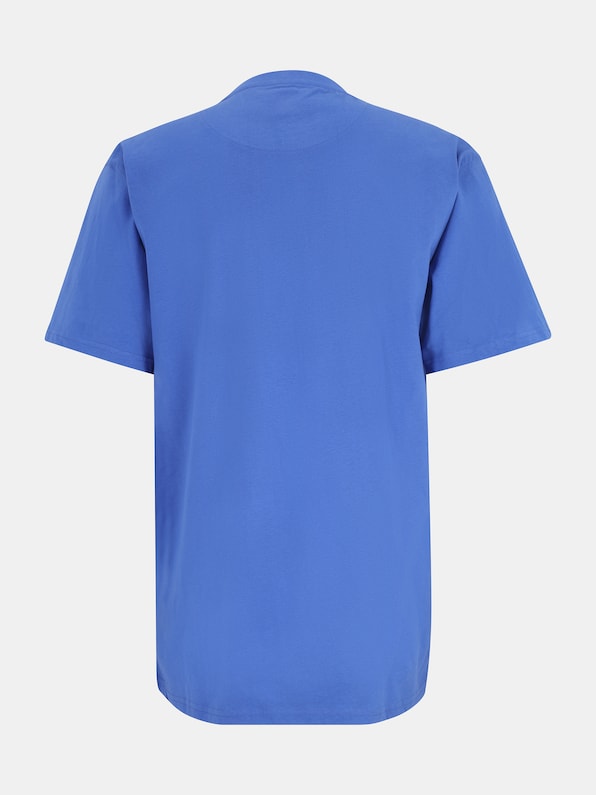 KM-TE011-091-02 Small Signature Essential Tee blue-4
