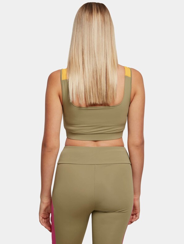 Ladies Color Block Bra -1