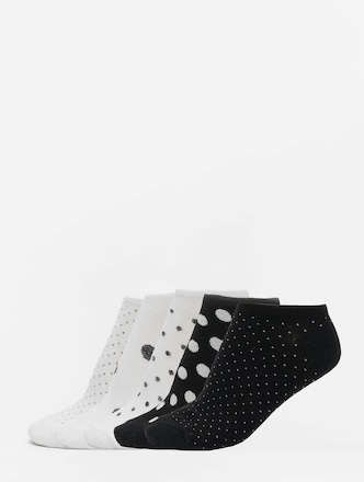 No Show Socks Dots 5-Pack