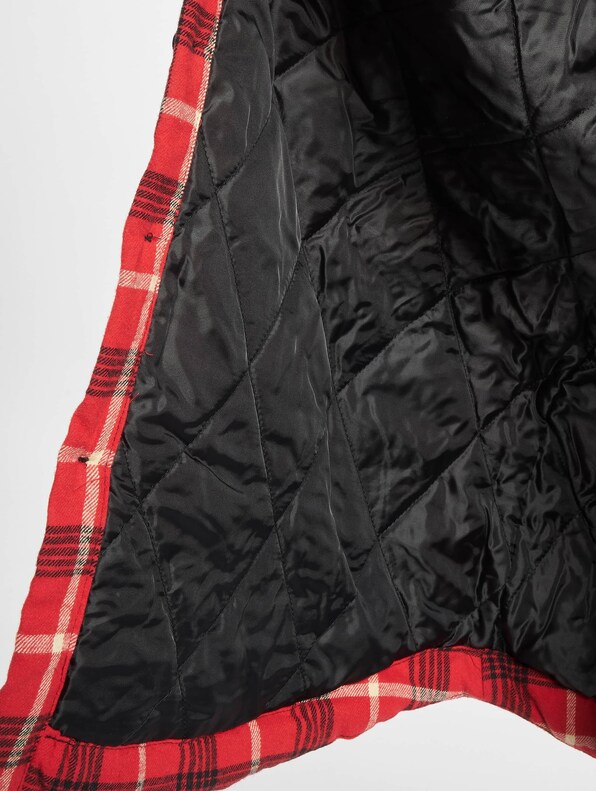 Plaid Quilted Shirt-5