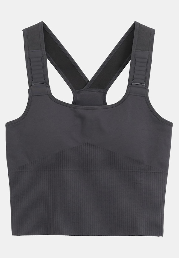 Ribbed Seamless High Support -4