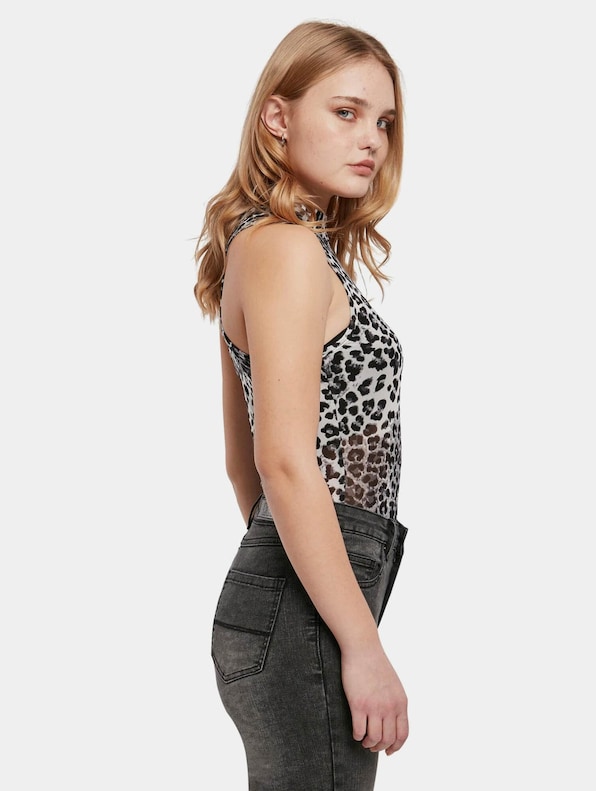 Ladies Sleevless Mesh-2