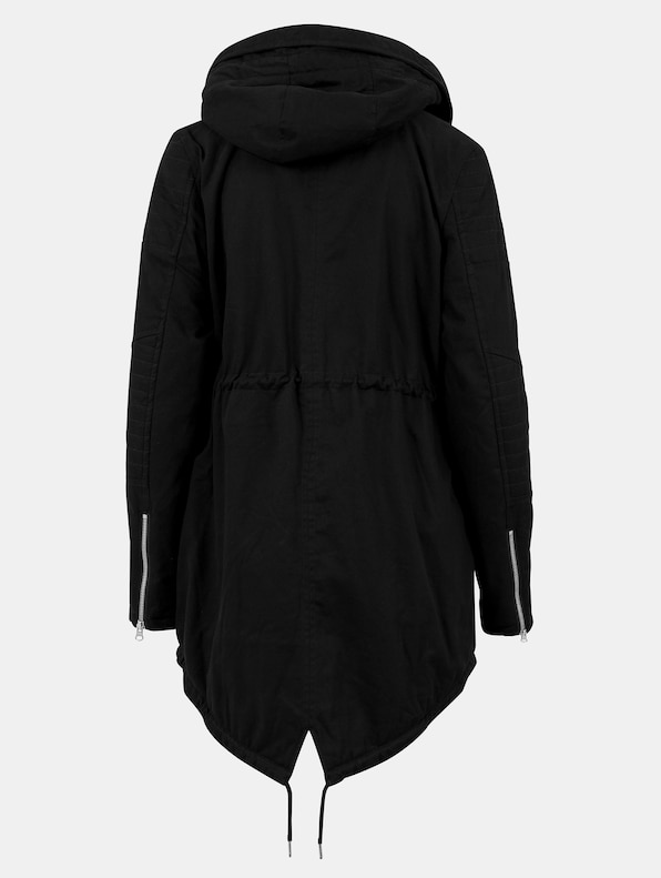 Ladies Sherpa Lined Cotton-12