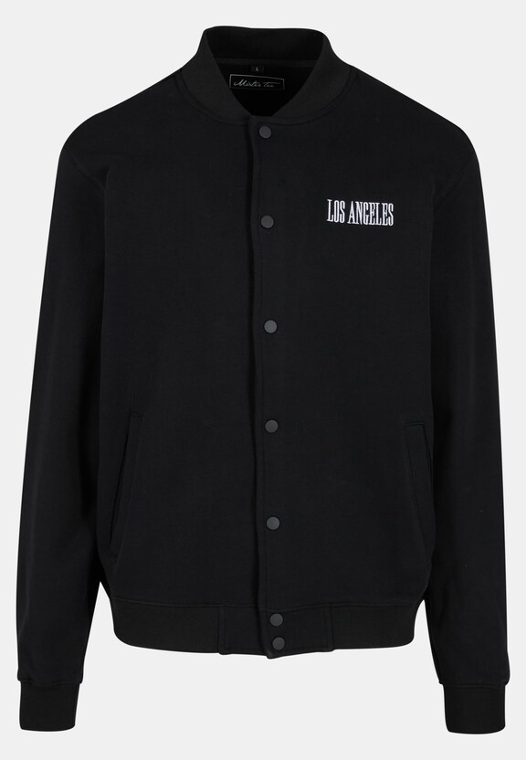 Los Angeles EMB Heavy Tonal College Jacket-2