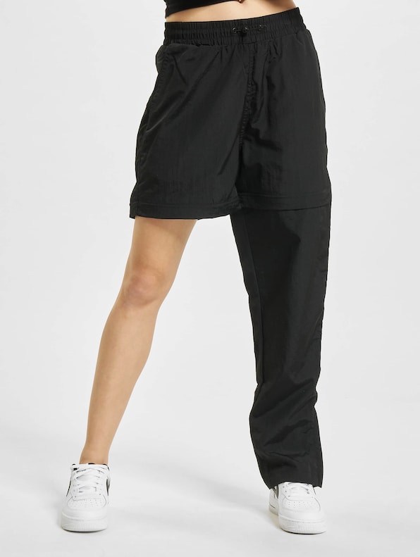 Shiny Crinkle Nylon Zip-7