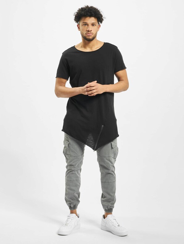 Long Open Edge Front Zip-5