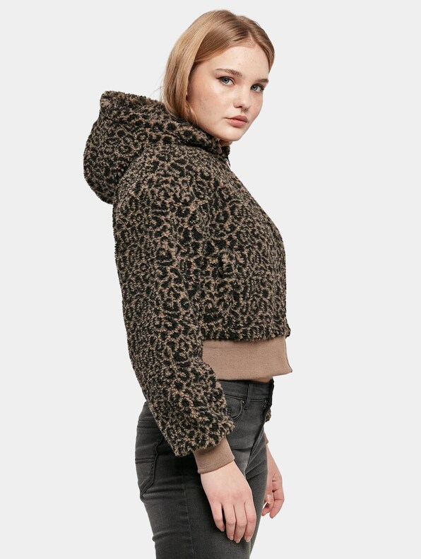 Ladies Short Oversized Aop Sherpa-3