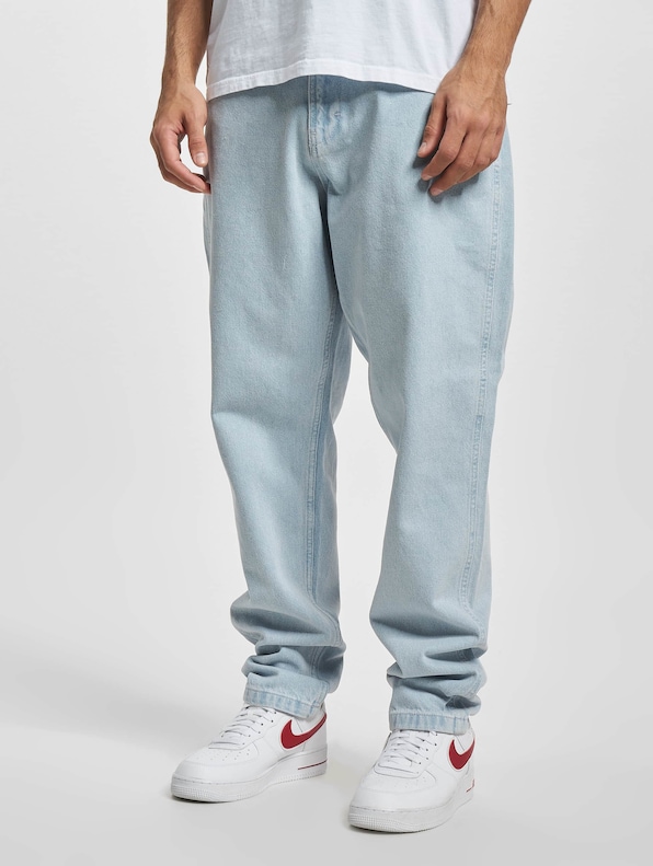 Small Signature Tapered Five Pocket Denim Baggy-0