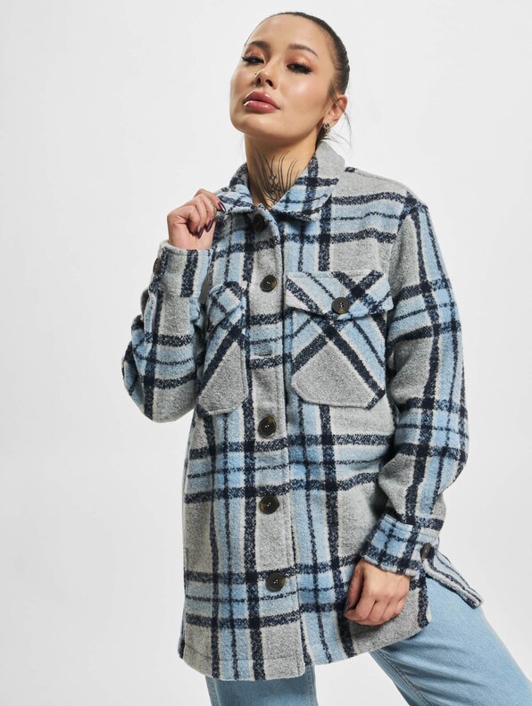 Allison Check Shacket-2