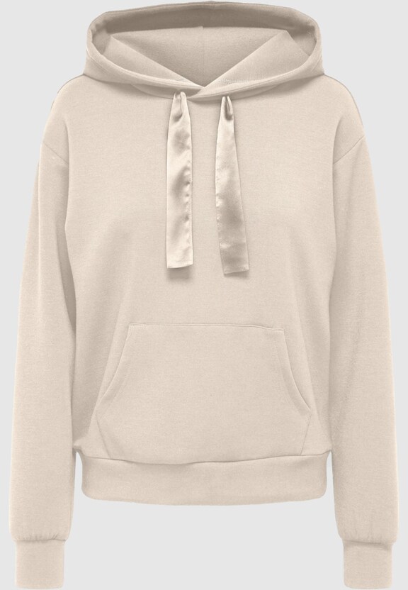 Only Scarlett L/S Sateen String Hoodies-0