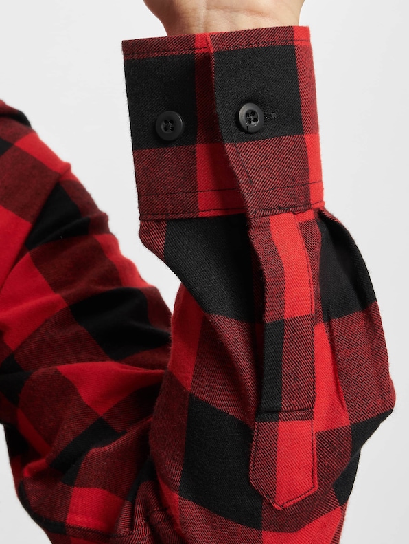 Ladies Turnup Checked Flanell-3