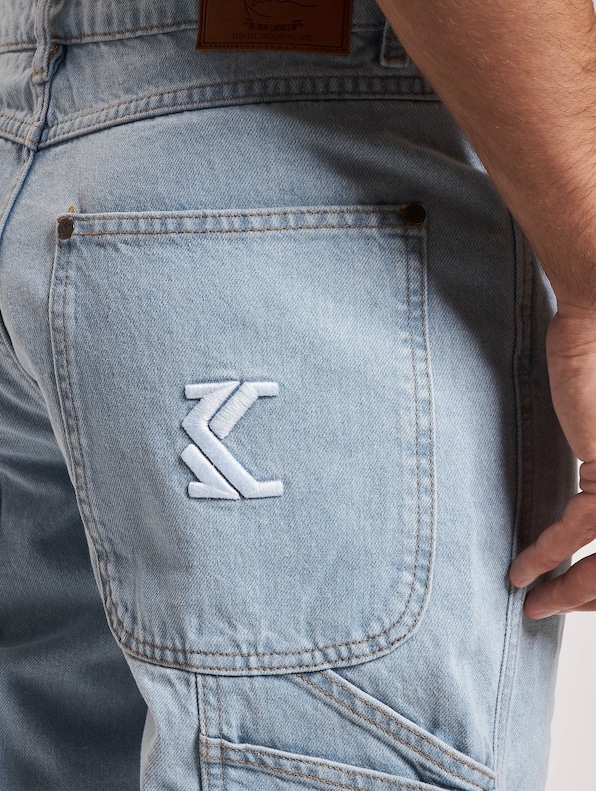 Retro Tape Workwear Denim Loose Fit-3