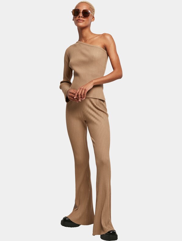 Ladies Flared Rib Knit -3