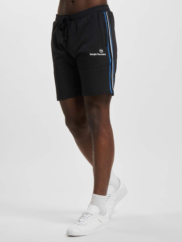 Sergio Tacchini Lista Shorts Black/Strong-2