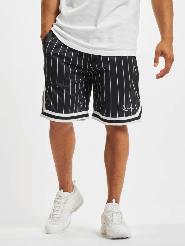 Small Signature Pinstripe Mesh-0