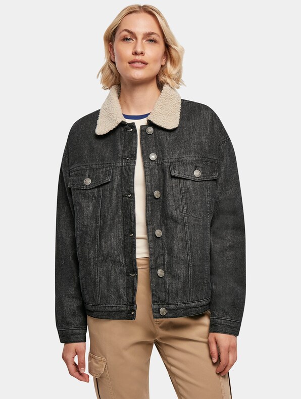 Ladies Oversized Sherpa-0