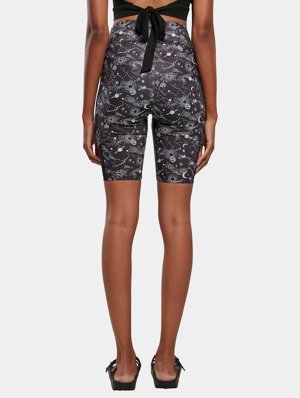 Ladies High Waist Tech Mesh Aop Cycle-1