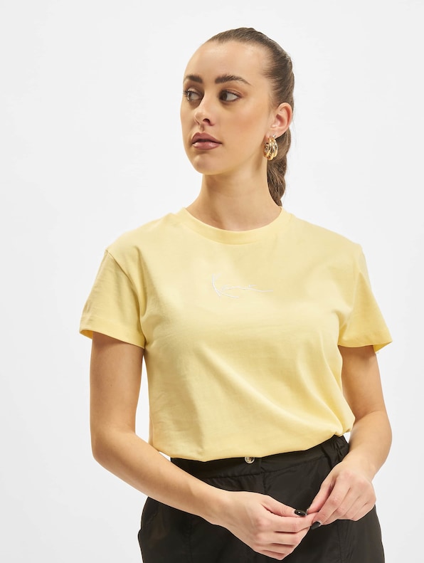KW221-001-2 Small Signature Tee light yellow-0