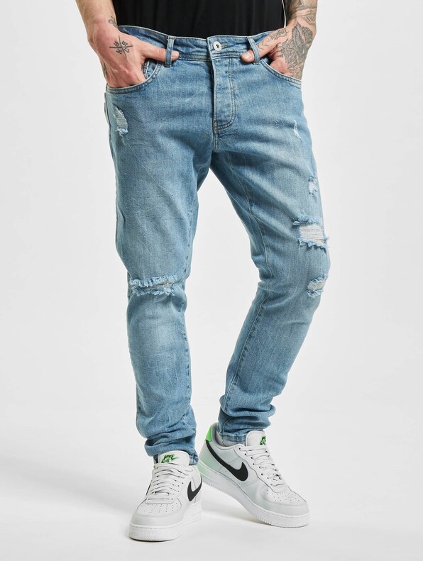 Destroyed Slim Fit Denim-2