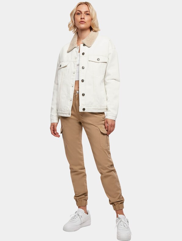Ladies Oversized Sherpa -3