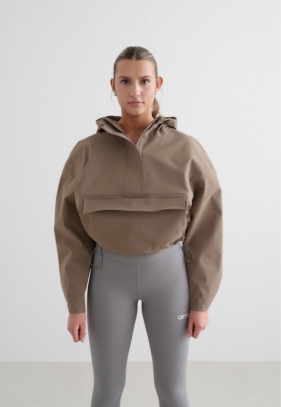 Cropped Waterproof Anorak-0