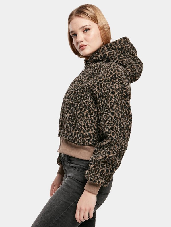 Ladies Short Oversized Aop Sherpa-2