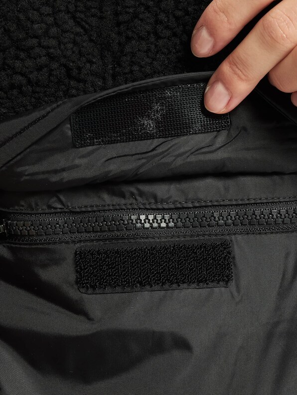 Ladies Sherpa Mix Pull Over-5