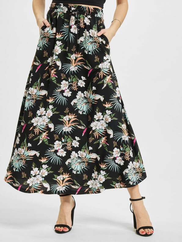 Ladies Viscose Midi Skirt-0