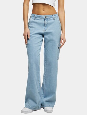High Waist Straight Denim