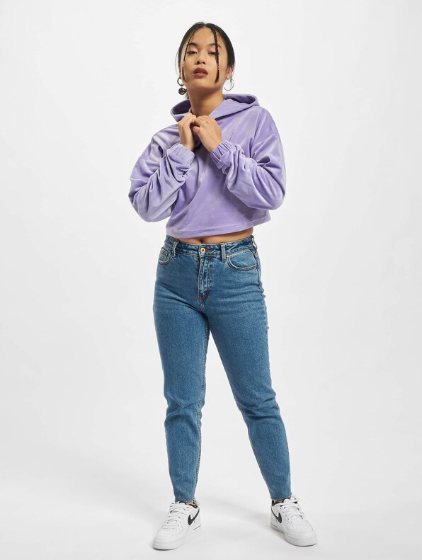 Ladies Cropped Velvet-5