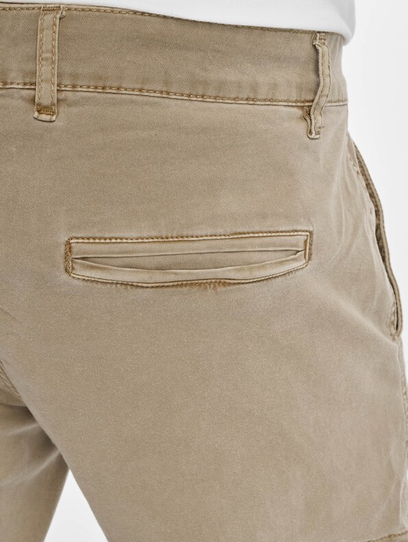 Washed Cargo Twill Jogging-6