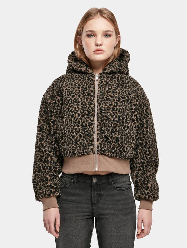 Ladies Short Oversized Aop Sherpa-4