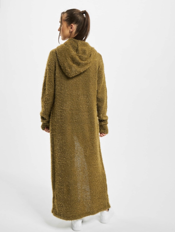 Ladies Hooded Feather-1