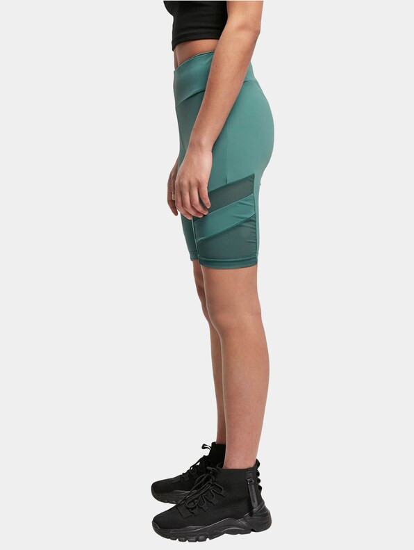 Ladies High Waist Tech Mesh Cycle -2