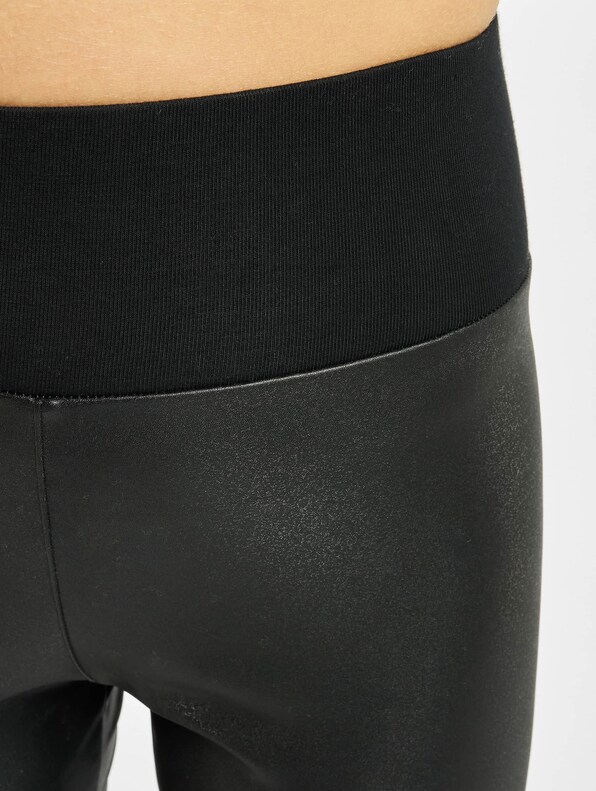 Ladies Faux Leather High Waist-3