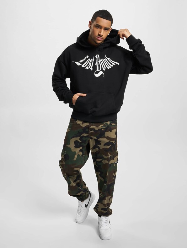 Lost Youth HOODIE CLASSIC V.3 black-4