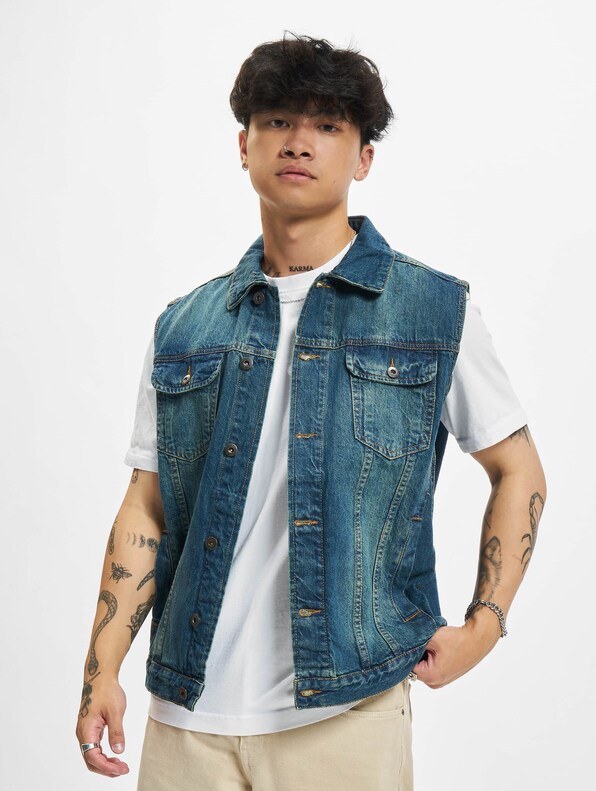 Denim Vest-0