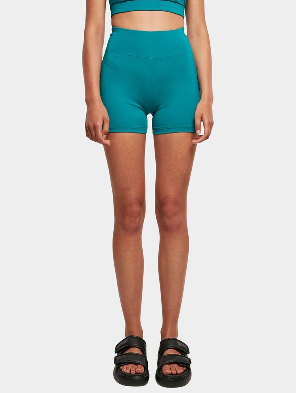 Ladies Recycled High Waist Cycle Hot-2