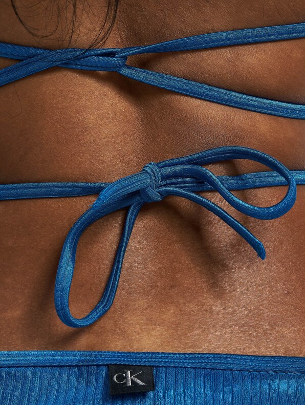 Calvin Klein Underwear Monogram Rib Bikini-Oberteil Regatta-4