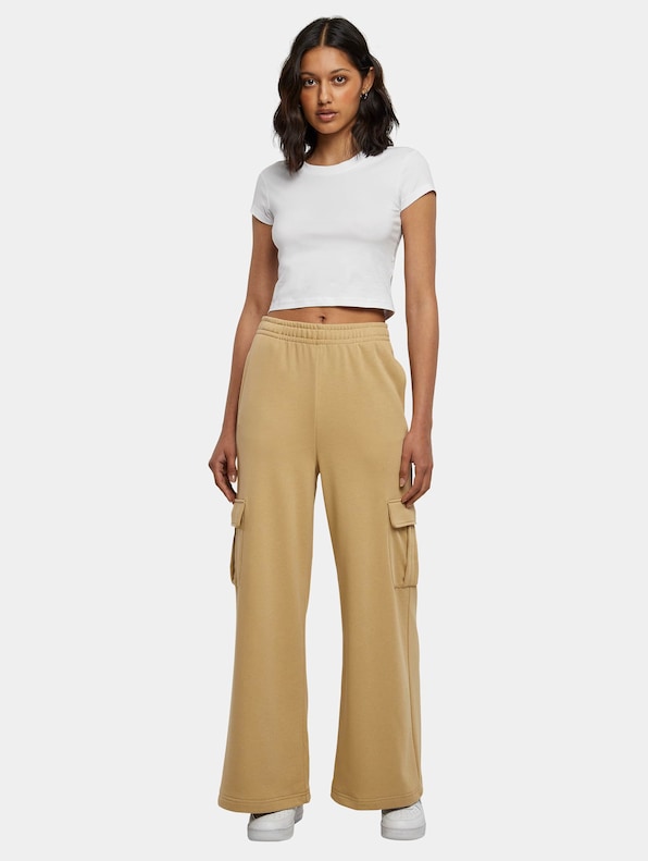 Highwaist Wide Leg Terry-2