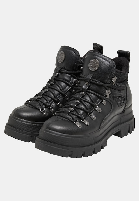 ASPHA LACE UP HIKE - VEGAN NUBUCK/MESH-0