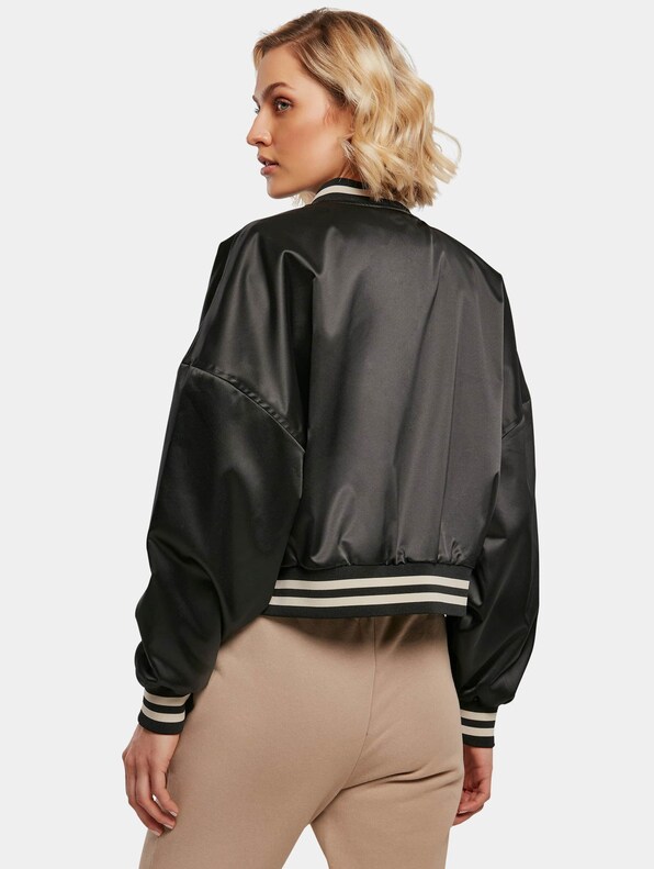 Ladies Short Oversized Satin-1