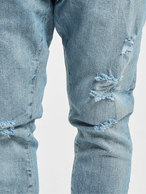 Destroyed Slim Fit Denim-5
