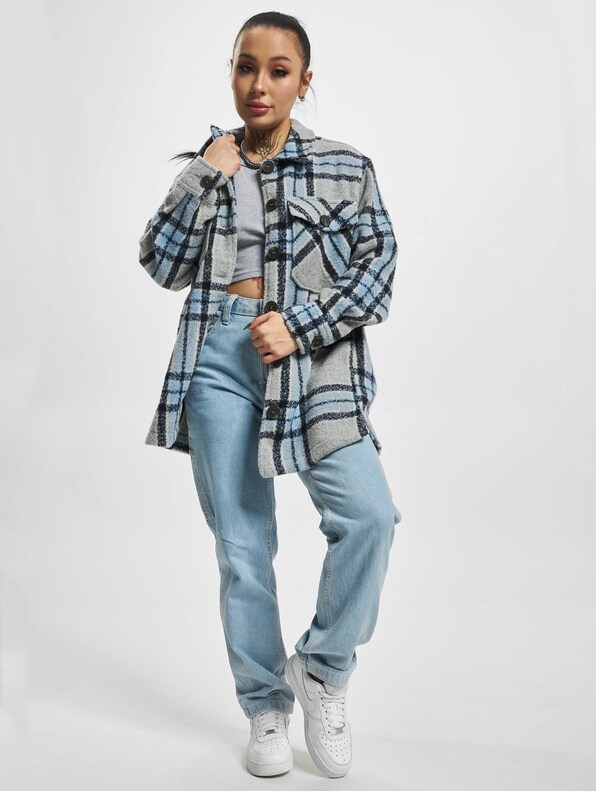 Allison Check Shacket-7